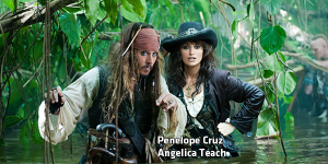 Penelope Cruz è la figlia del pirata Barbanera.