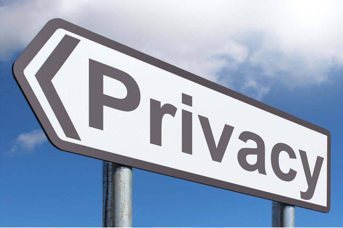 Privacy sign